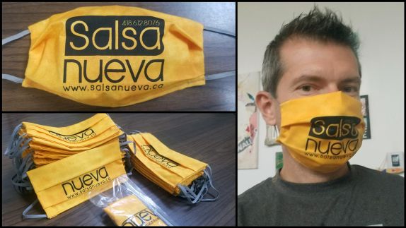 Masque couvre-visage Salsa Nueva Covid-19