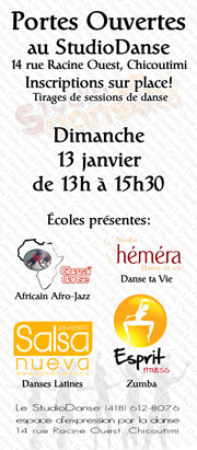 Portes Ouvertes au StudioDanse